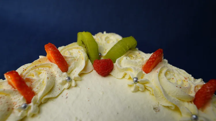 "Slagroom"taart groot